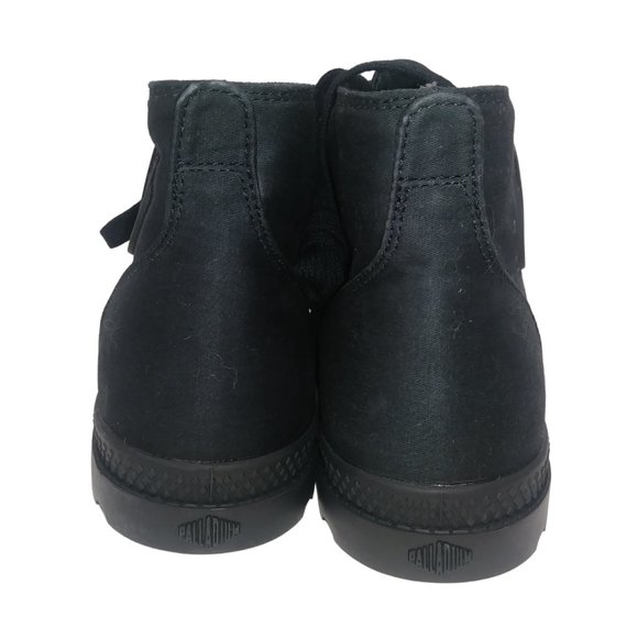 NIB Palladium Pampa Hi Originale Black/Black Ankle Combat Hiking Boots Men's 9 - Picture 3 of 4